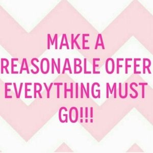 I’m super open to offers! Let me know your price!